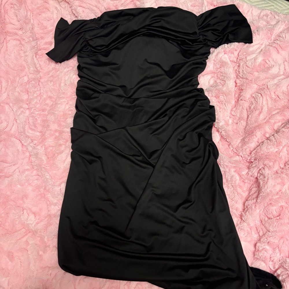 Black formal dress